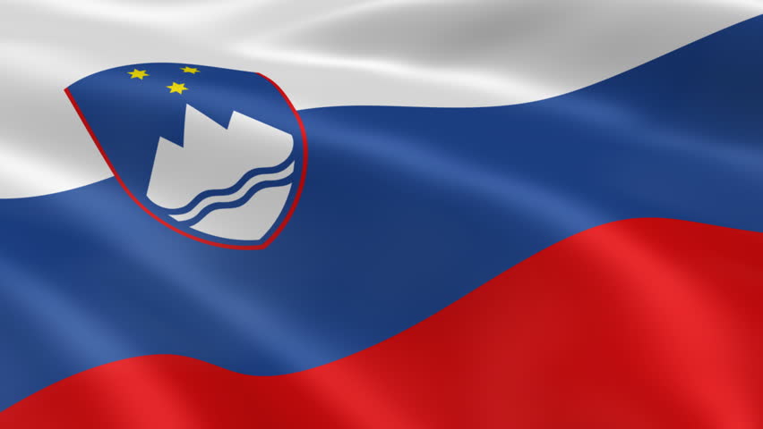 Slovenian Flag Stock Footage Video | Shutterstock