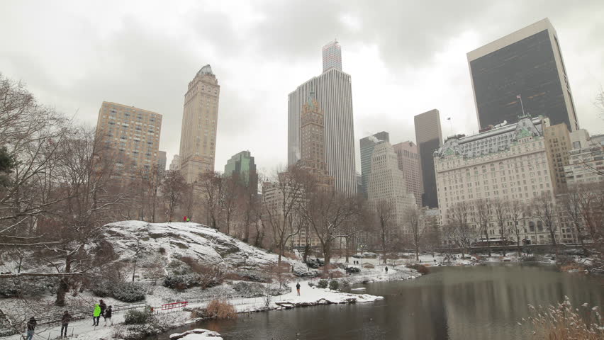 Central Park in New York Stock Footage Video (100% Royalty-free