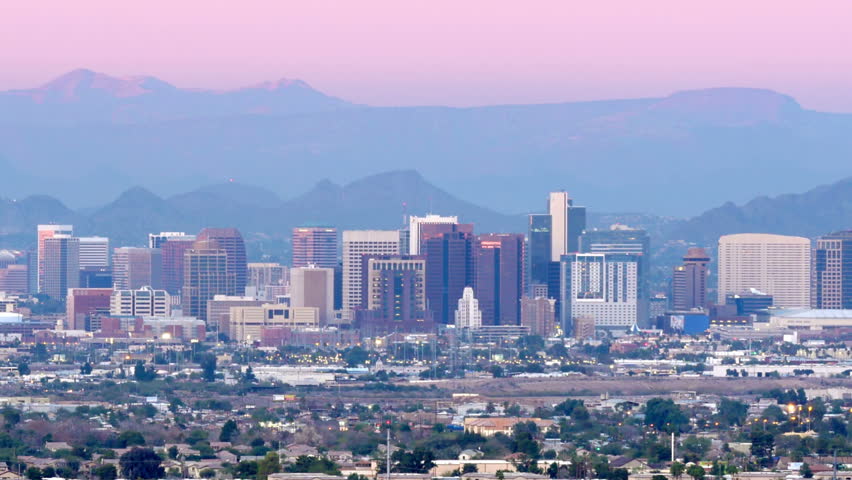 Sunset landscape in Phoenix, Arizona image - Free stock photo - Public Domain photo - CC0 Images