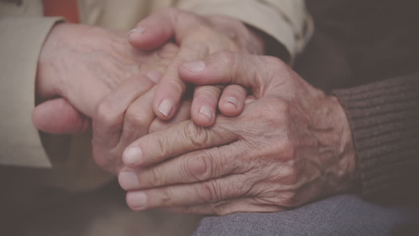 Header of elderly