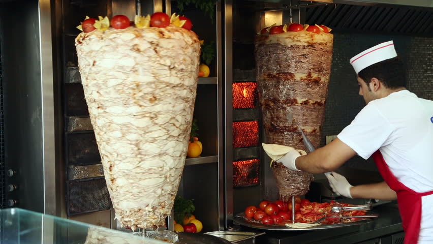 Shawarma Stock Footage Video Shutterstock