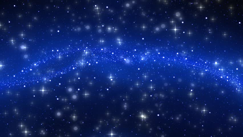 Digital Night Sky With Stars And Nebula Background Hd 1080p