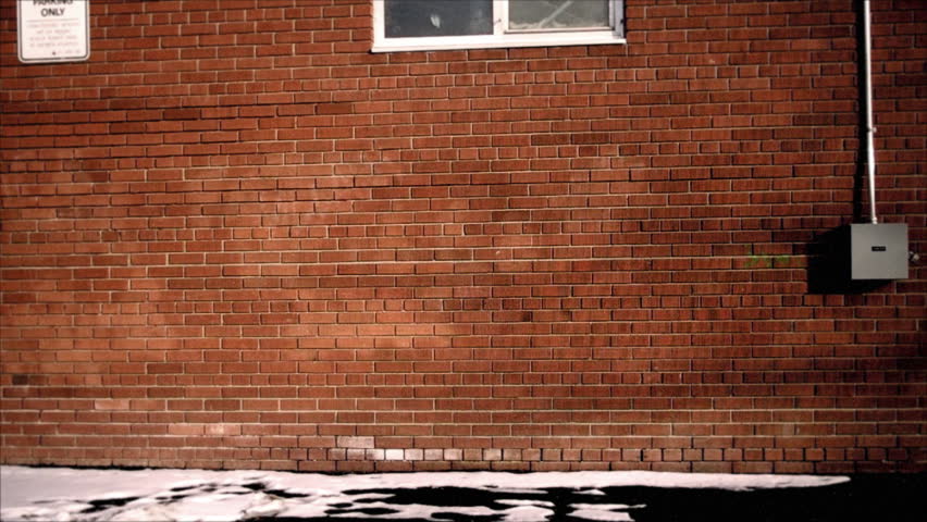 Graffiti On Brick Wall Animation Stock Footage 100